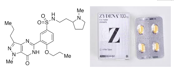 Zydena effetti collaterali